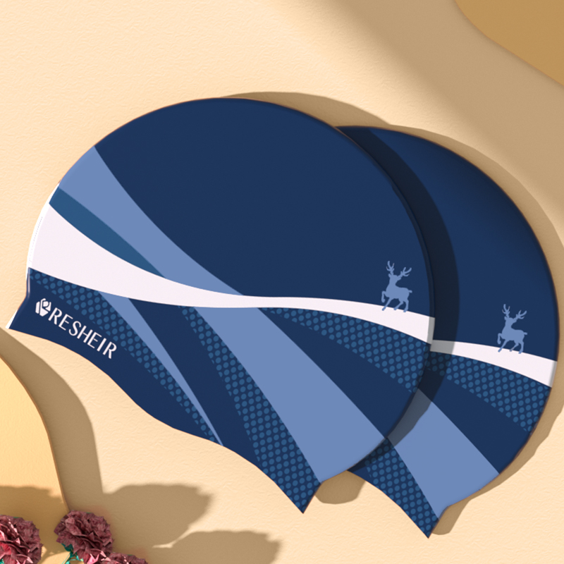 ファッションシリコーン水泳キャップ女性のための快適な防水水泳 - Swim Hat Silicone のレビューと価格