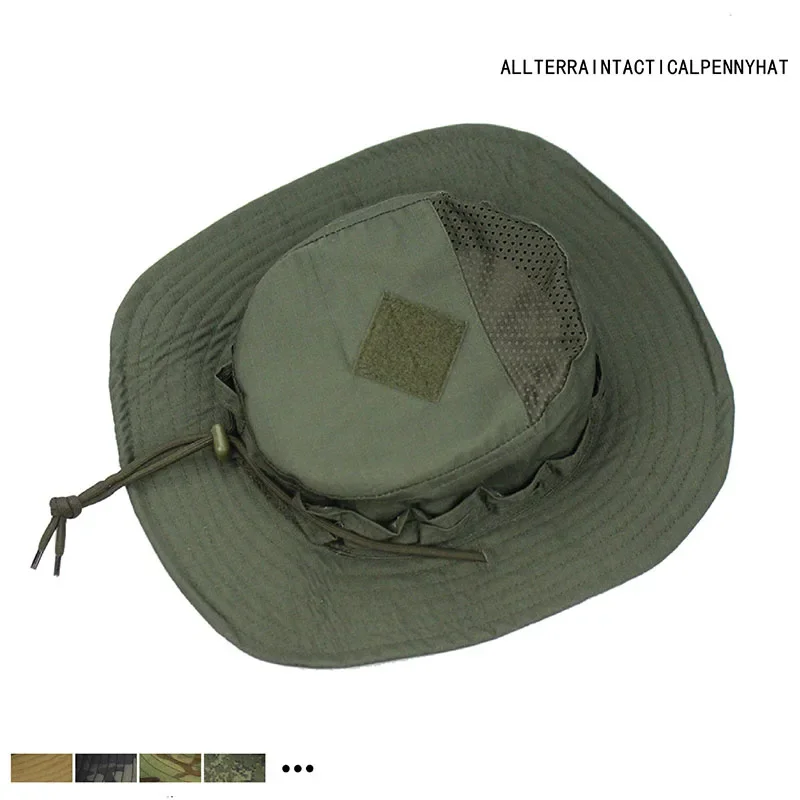 新しい戦術迷彩ブーニーキャップハンティングワイドブリムハット - Boonie Hat Tactical のレビューと価格