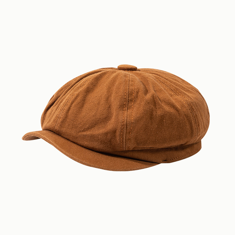 プラスサイズ メンズ ニュースボーイ フラットキャップ 10 - Newsboy Cap Ivy のレビューと価格