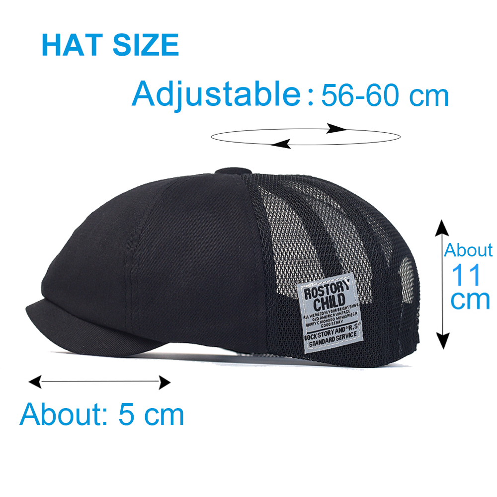 男性と女性のための通気性のある綿のキャップ,ヴィンテージスタ - Newsboy Cap Ivy のレビューと価格