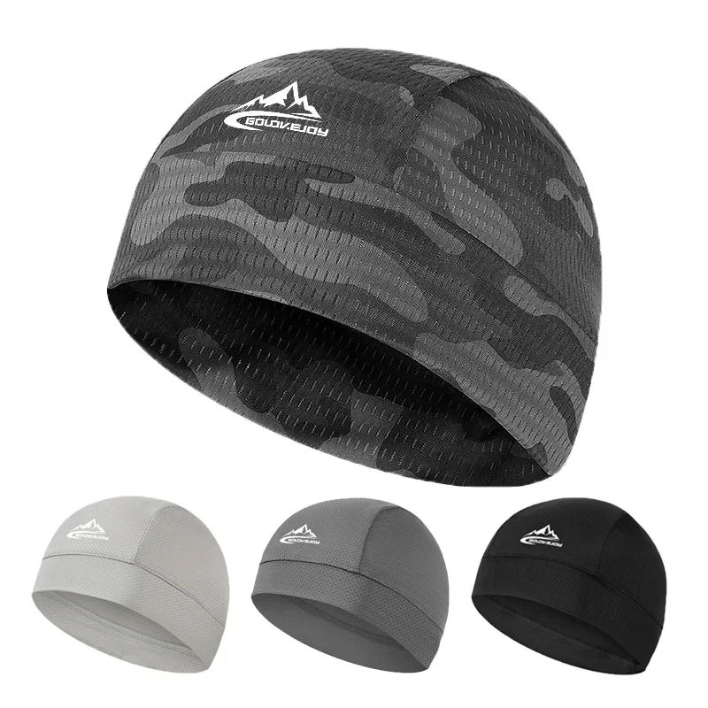 サイクリングキャップ 夏用 アイスシルク 速乾性 UVカット - Skull Cap Helmet Liner のレビューと価格