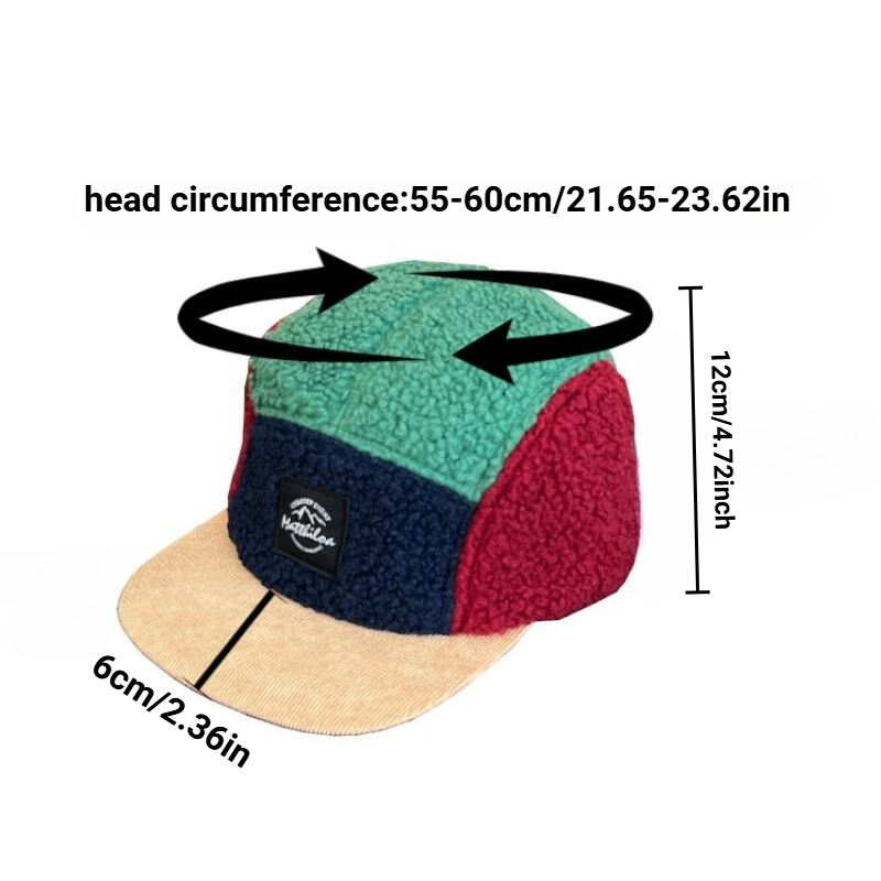 5パネルレトロフリースキャップ メンズ レディース カラーブ - Corduroy Cap 5 Panel のレビューと価格