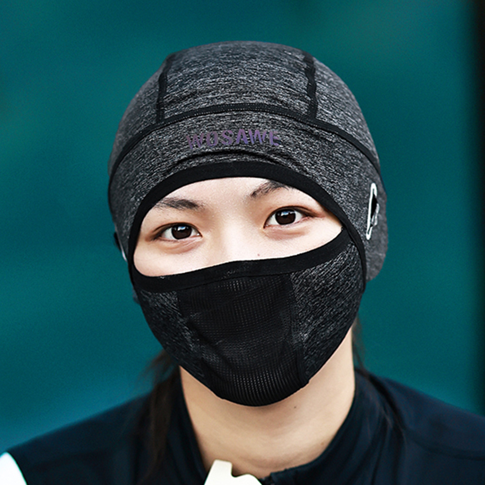 WOSAWE サイクリングスカルキャップバラクラバ通気性アイ - Skull Cap Helmet Liner のレビューと価格