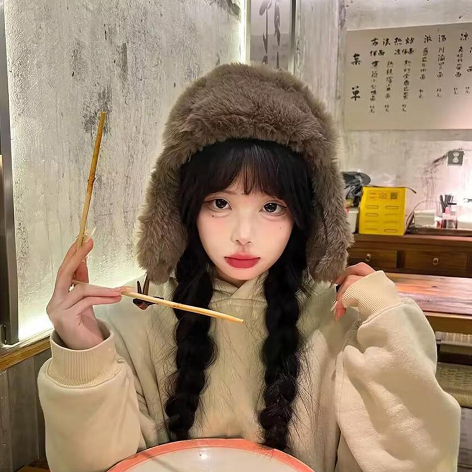 冬用トラッパーハット 暖かい防水プラッシュ裏地付きフリース裏 - Trapper Hat Ear Flap のレビューと価格