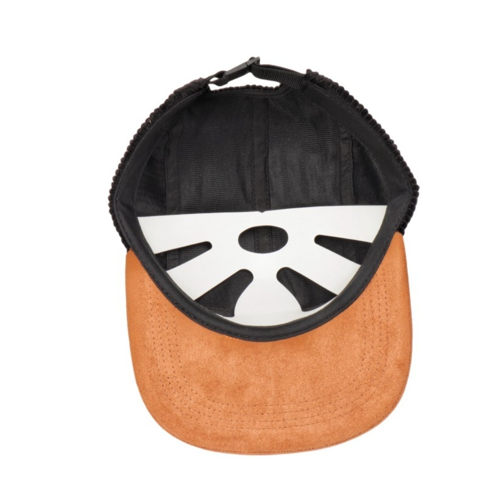カジュアルレトロフラットブリム野球帽5パネルコーデュロイサン - Corduroy Cap 5 Panel のレビューと価格