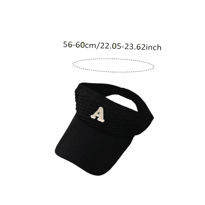 1 個ピンク女性用 A-Z レターオープントップサンバイザー - Baseball Cap Structured のレビューと価格