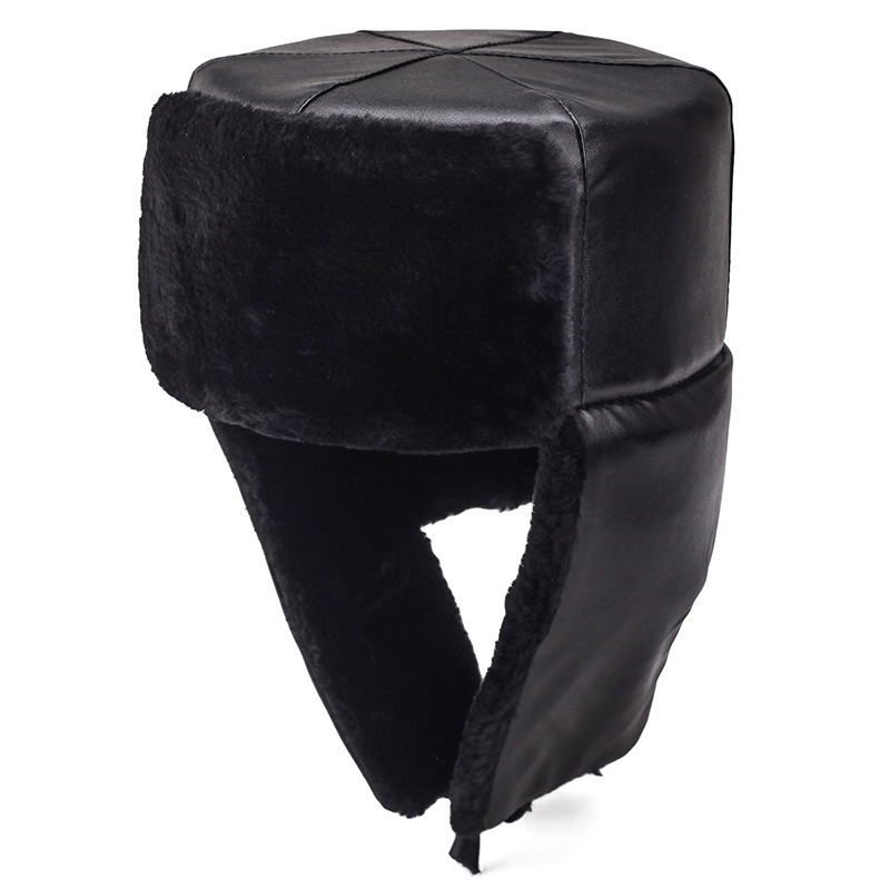 暖かい厚いロシアの帽子男性軍の帽子冬のushankaボンバー - Trapper Hat Ear Flap のレビューと価格