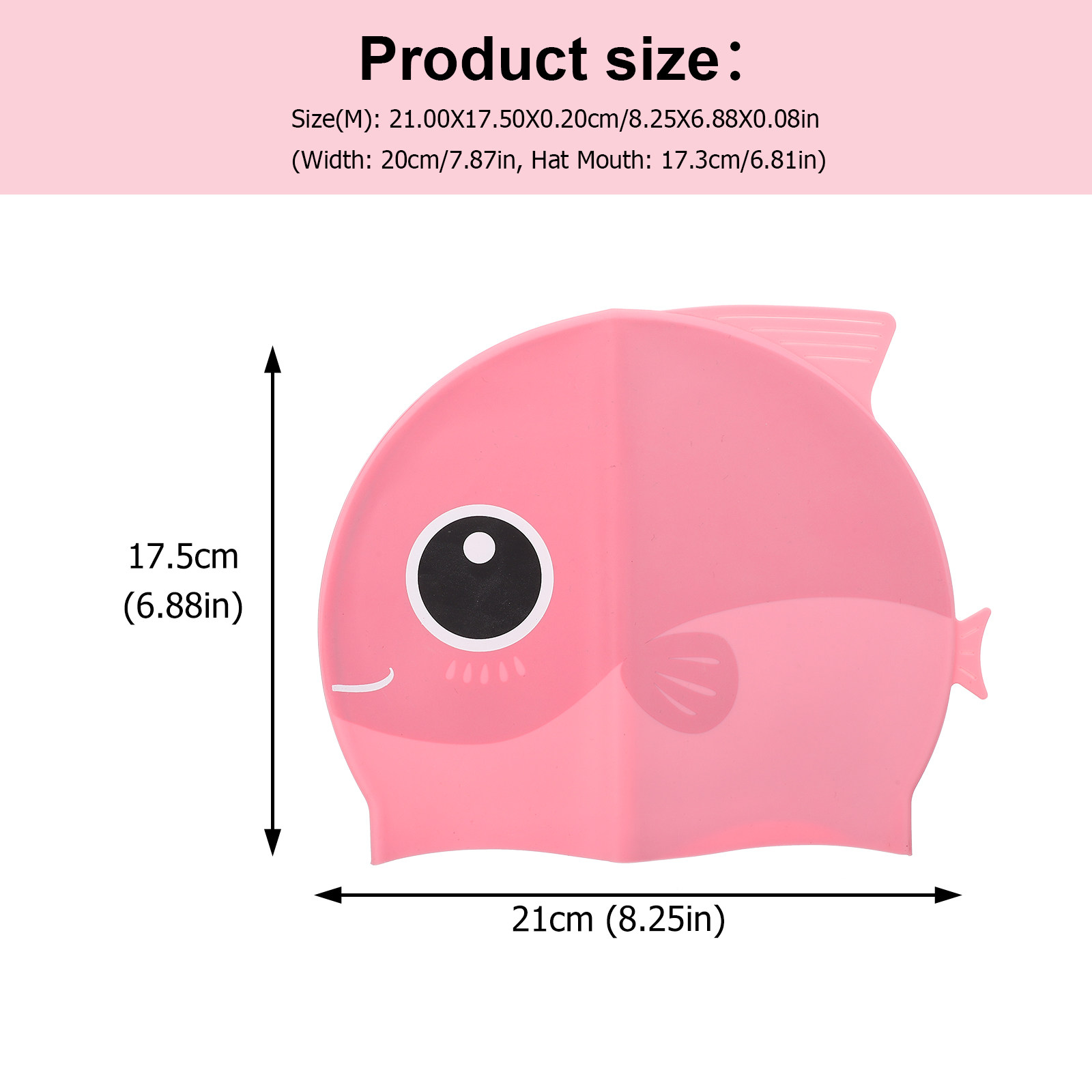 シリコーン水泳キャップ漫画水泳帽子子供軽量ソフトストレッチヘ - Swim Hat Silicone のレビューと価格
