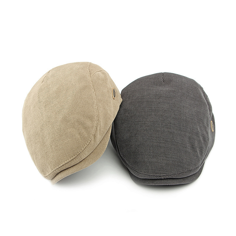 コーデュロイフラットキャップ メンズ レディース ブリティッ - Newsboy Cap Ivy のレビューと価格
