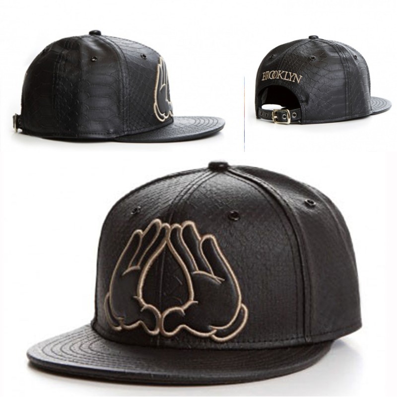 ファッションブランドレザーキャップ野球帽男性女性ヒップホップ - Baseball Cap Structured のレビューと価格