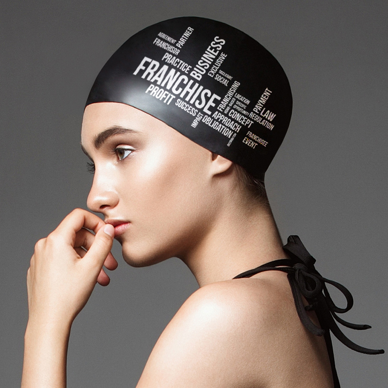 ユニセックスビッグサイズシリカゲル快適な水泳キャップ帽子アク - Swim Hat Silicone のレビューと価格