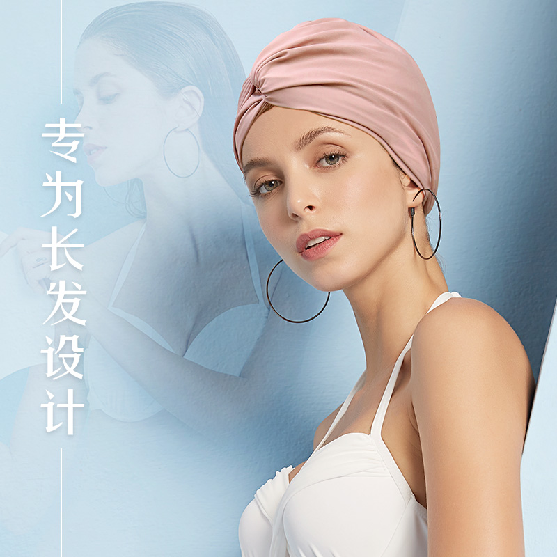 女性レディースファッションスタイリッシュな快適な水泳キャップ - Swim Hat Silicone のレビューと価格