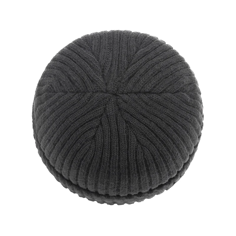 ビーニー男性だらしないニットスカルキャップ暖かいストッキング - Beanie Cuffed Knit のレビューと価格