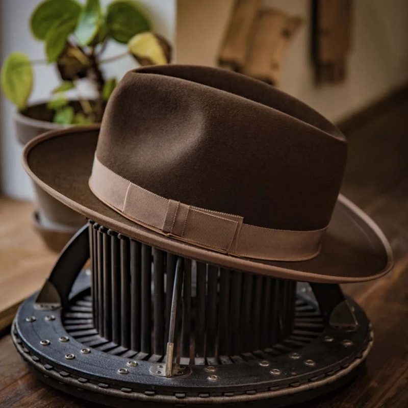 女性用の弓付きキャップ,柔らかな帽子,ウール,広いジャズ,教 - Fedora Hat Wool のレビューと価格