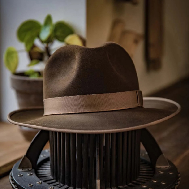 女性用の弓付きキャップ,柔らかな帽子,ウール,広いジャズ,教 - Fedora Hat Wool のレビューと価格