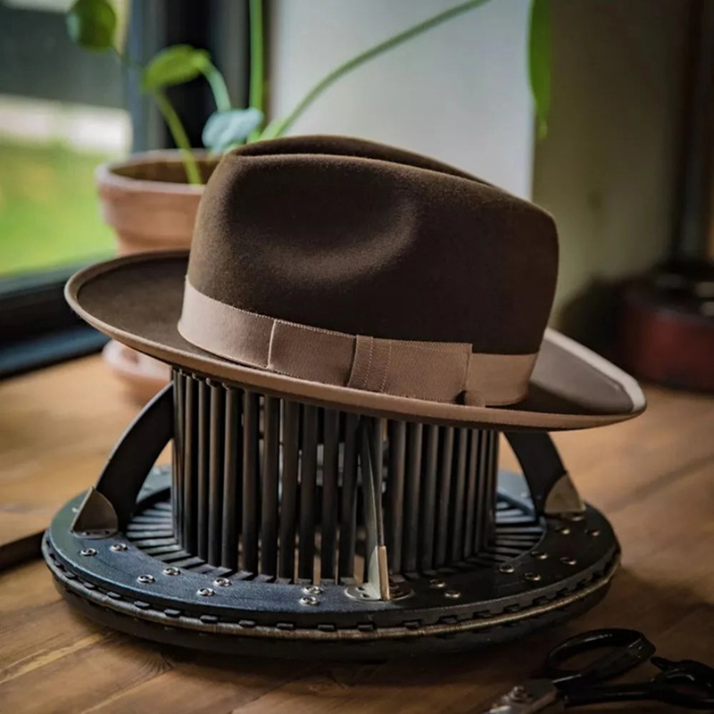 女性用の弓付きキャップ,柔らかな帽子,ウール,広いジャズ,教 - Fedora Hat Wool のレビューと価格
