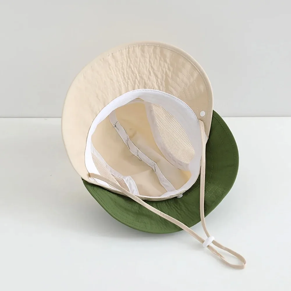 かわいい漫画ベビー漁師帽子夏メッシュ通気性バケットハット幼児 - Bucket Hat Cotton のレビューと価格