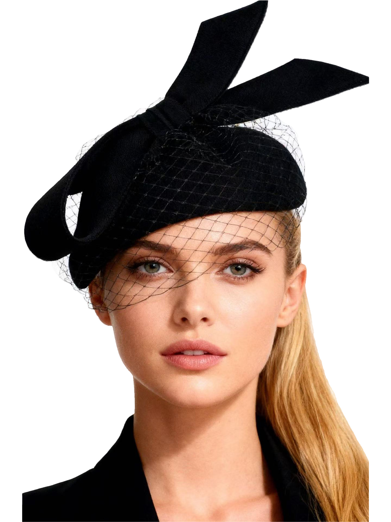 フランス製ホワイトベレー帽、ファシネーター、冬用エレガントな - Beret French Wool のレビューと価格