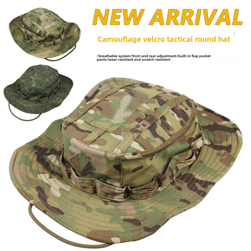 MC迷彩ブーニーハット メンズ ワイドブリム タクティカル  - Boonie Hat Tactical のレビューと価格