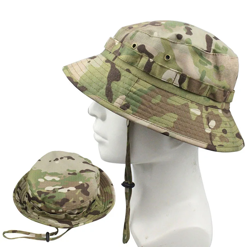 男性用カモフラージュブーニーハット,マルチカム,パナマキャッ - Boonie Hat Tactical のレビューと価格