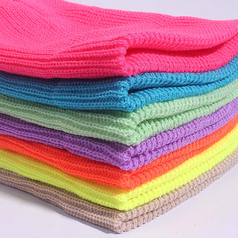 ユニセックスウィンターチャイルドリブニットカフショートメロン - Beanie Cuffed Knit のレビューと価格