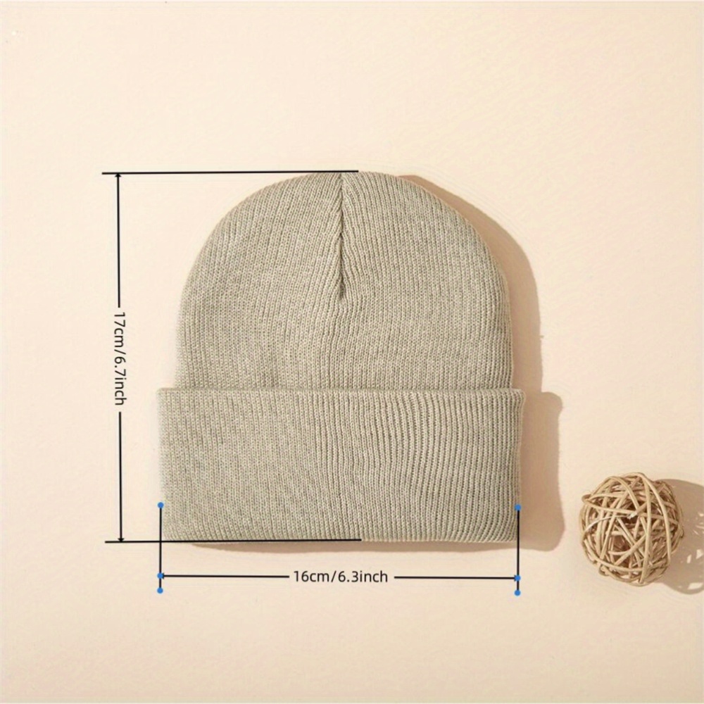 4 個ベビー帽子ニットカフビーニー男の子と女の子のための冬暖 - Beanie Cuffed Knit のレビューと価格