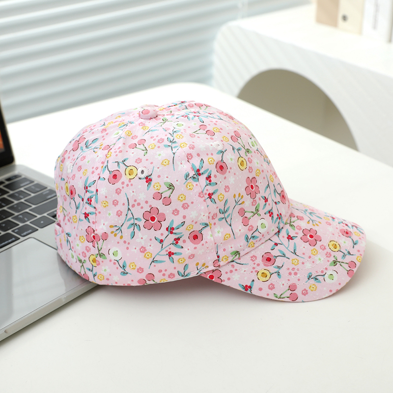 夏用キッズ野球帽 花柄プリント 女の子用トップハイトキャップ - Visor Sun Hat のレビューと価格