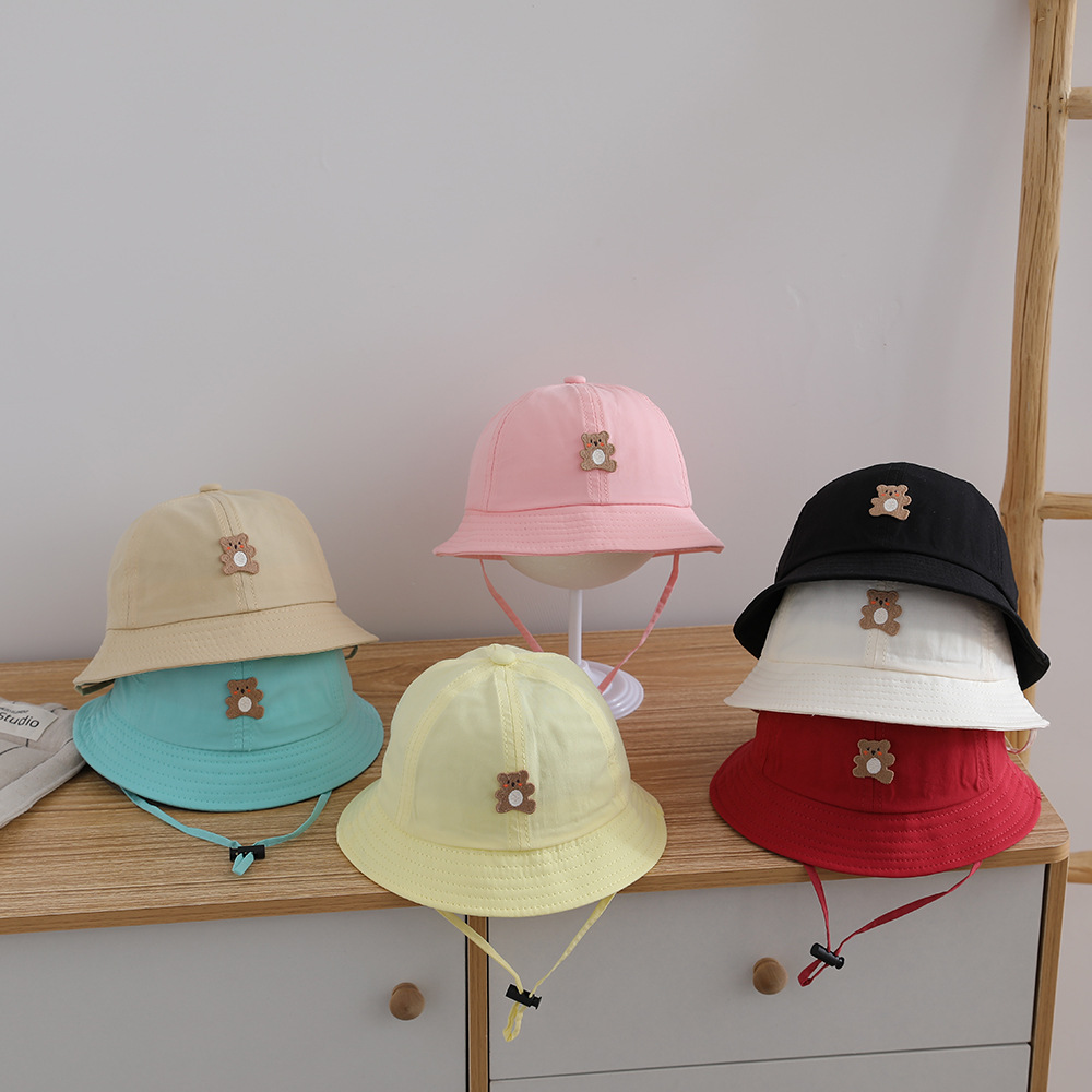 子供日焼け止めアウトドアレジャーキャップ 48-50 センチ - Bucket Hat Cotton のレビューと価格