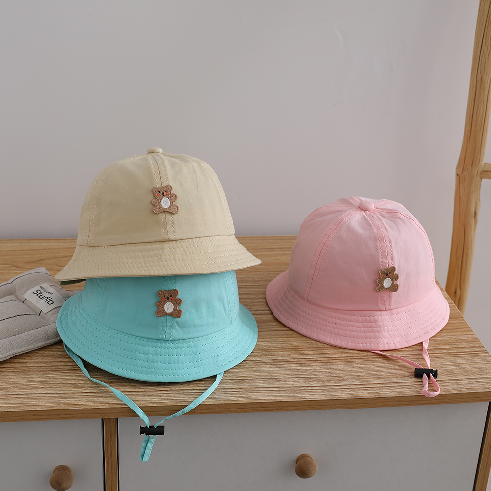 子供日焼け止めアウトドアレジャーキャップ 48-50 センチ - Bucket Hat Cotton のレビューと価格