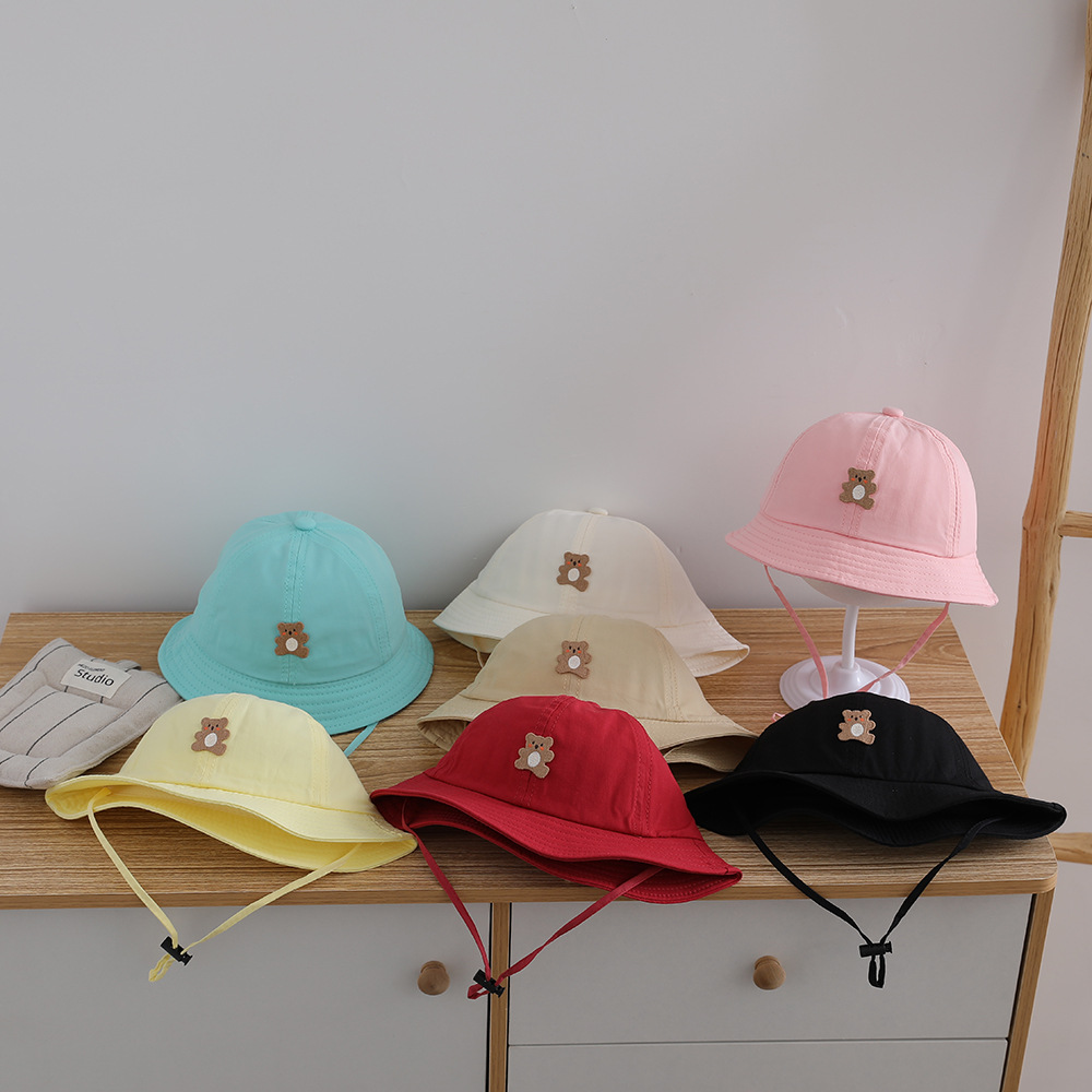 子供日焼け止めアウトドアレジャーキャップ 48-50 センチ - Bucket Hat Cotton のレビューと価格