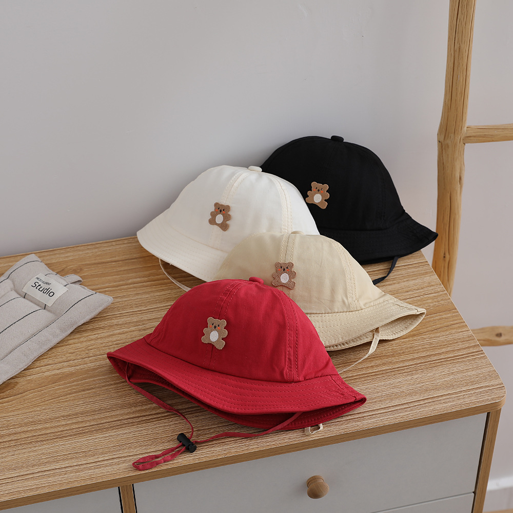子供日焼け止めアウトドアレジャーキャップ 48-50 センチ - Bucket Hat Cotton のレビューと価格