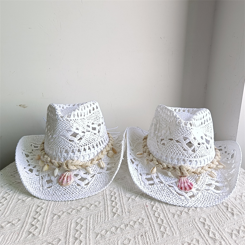 シェルマランカウボーイハット レトロストローハット 新品 メ - Cowboy Hat Straw のレビューと価格