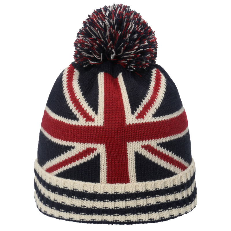 ユニセックス冬用ビーニー カフ付きニット暖かい帽子 イギリス - Beanie Cuffed Knit のレビューと価格