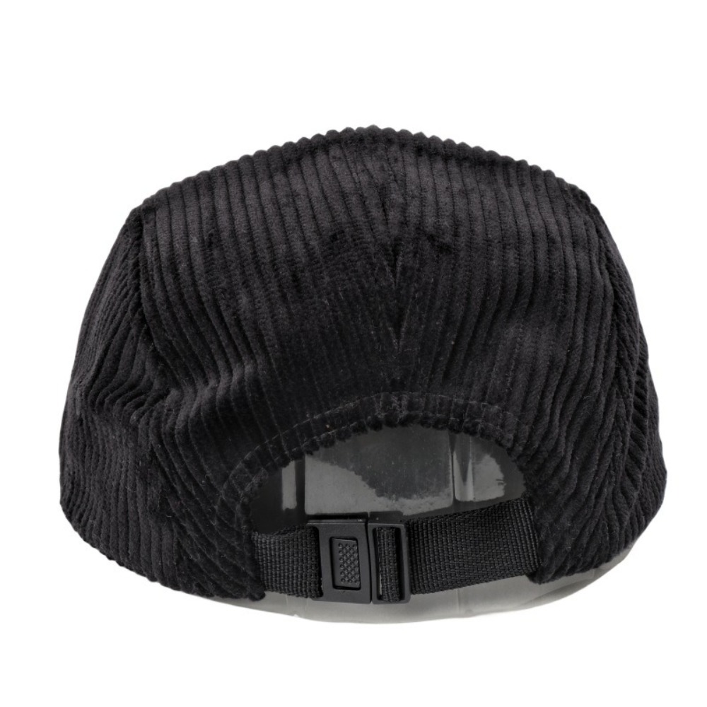 多用途レトロフラットブリム野球帽5パネル調整可能ヒップホップ - Corduroy Cap 5 Panel のレビューと価格