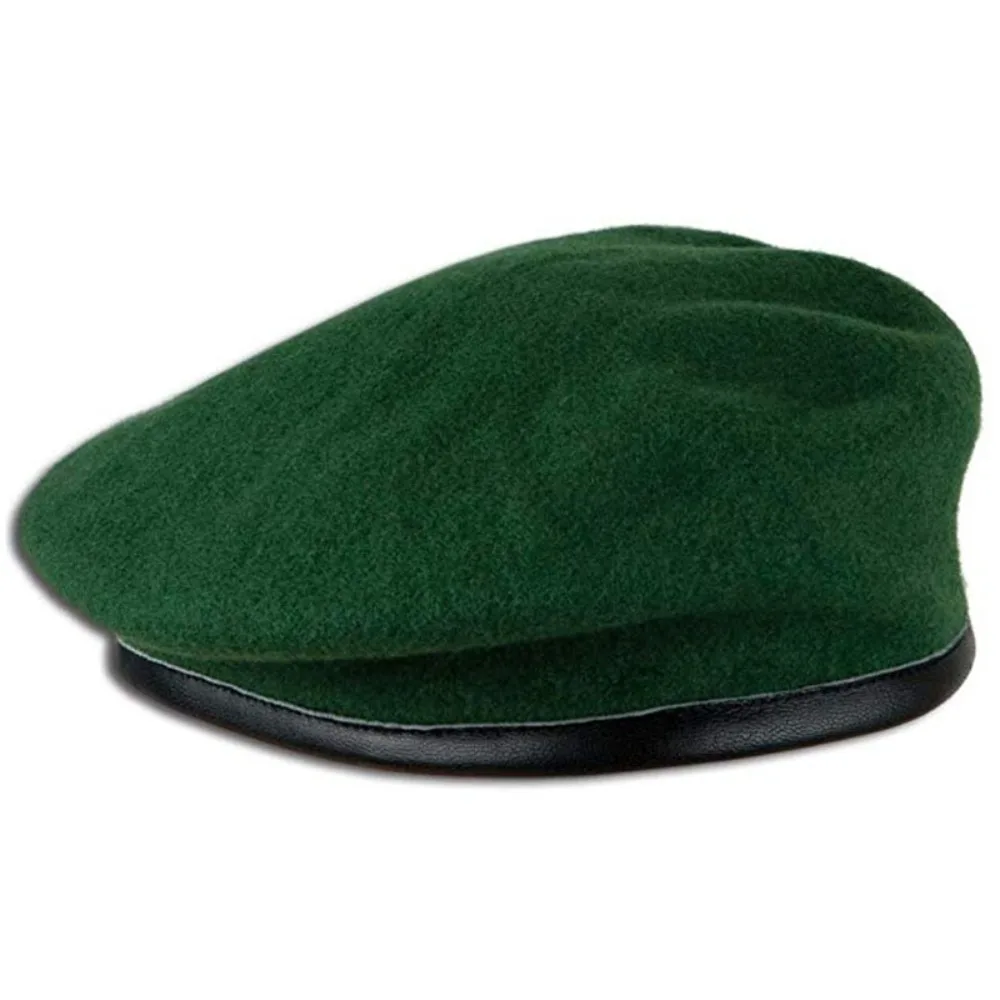 ユニセックスウールベレー帽,フレンチスタイル,兵士の帽子,ユ - Beret French Wool のレビューと価格